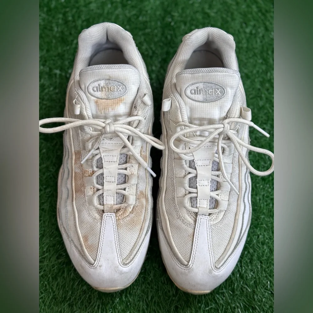 Nike Air‎ Max 95 Essential White Grey Fog Size 11